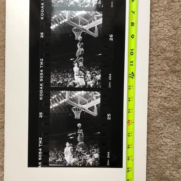 その他 Michael Jordan Blown Up Frame Photos Michael Jordan Blown Up Frame By Frame Kodak Photos - Wall Decor